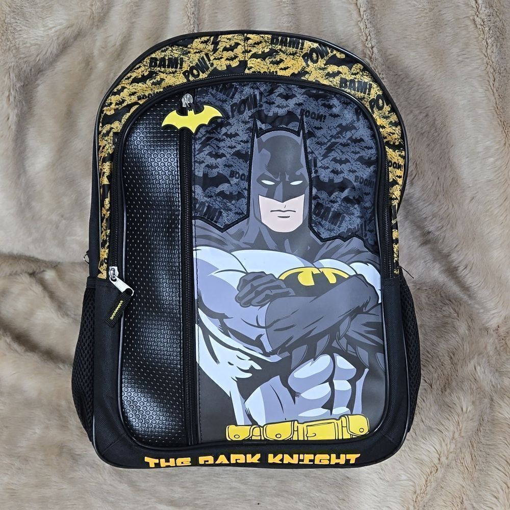 BATMAN THE DARK KNIGHT BACKPACK - NEW